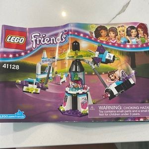 Lego Friends 41128 Amusement Park Space Ride Retired Set with Instructions